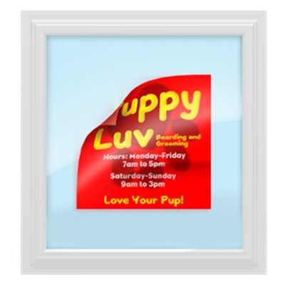 Window Decals - Oval Window Decals - Oval